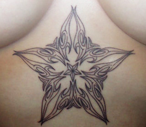 free star tattoo design. free nautical star tattoo designs